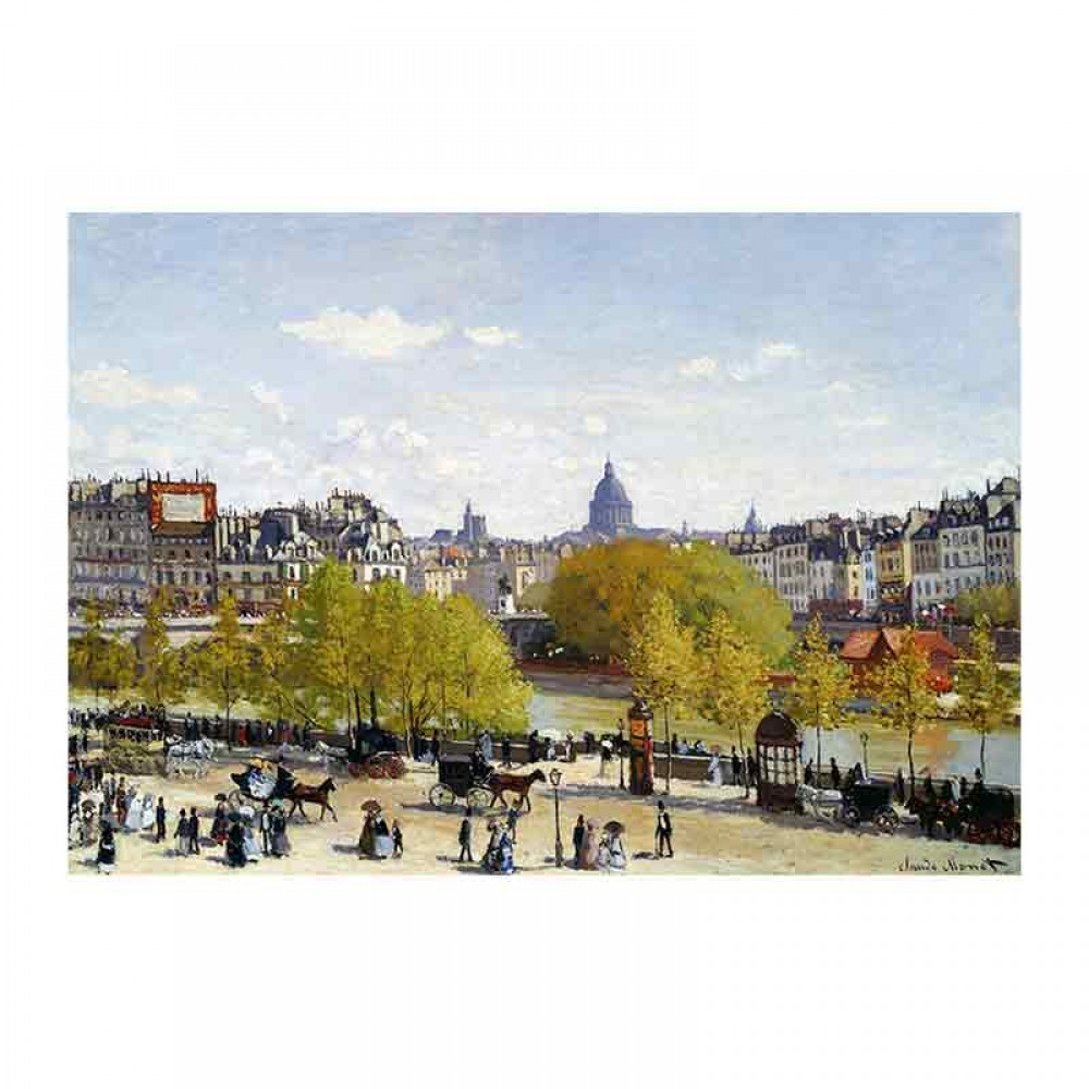 Quai du Louvre 1867