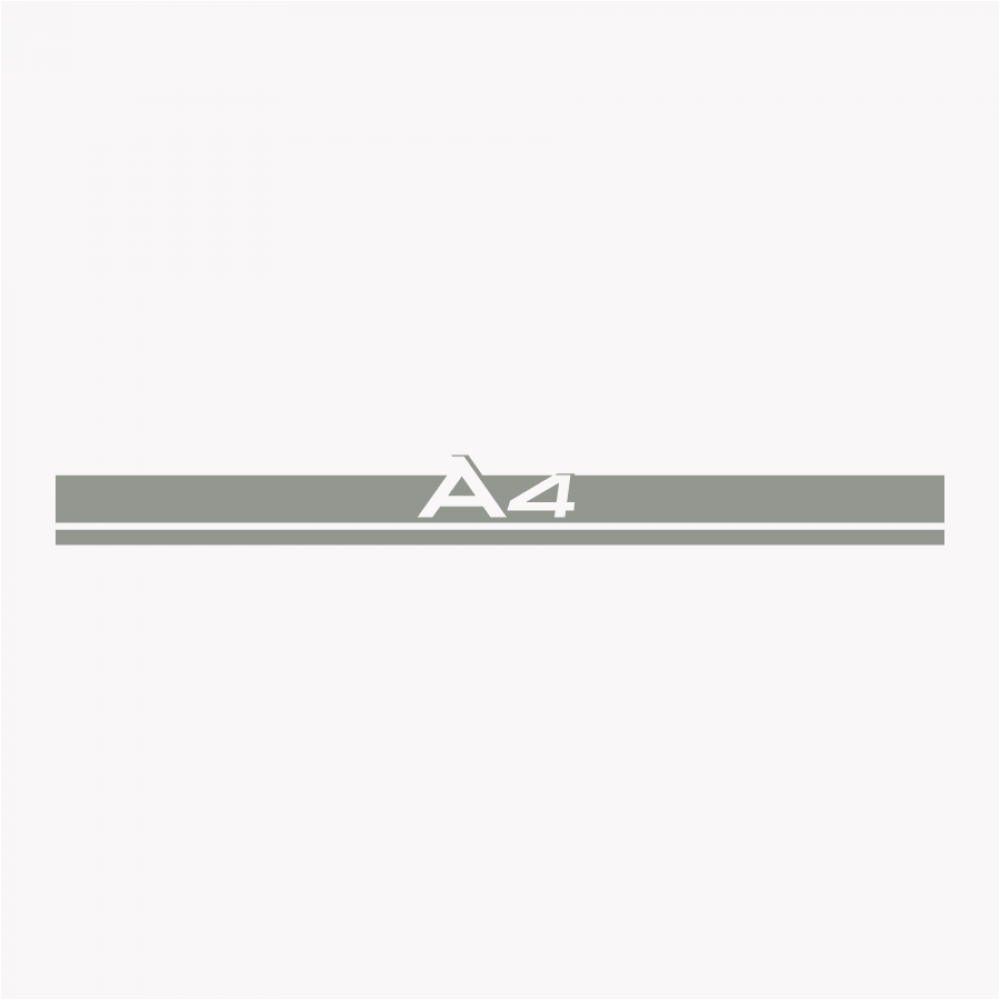 Audi A4 Λωρίδα για καπό 