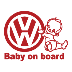 Volkswagen baby on board