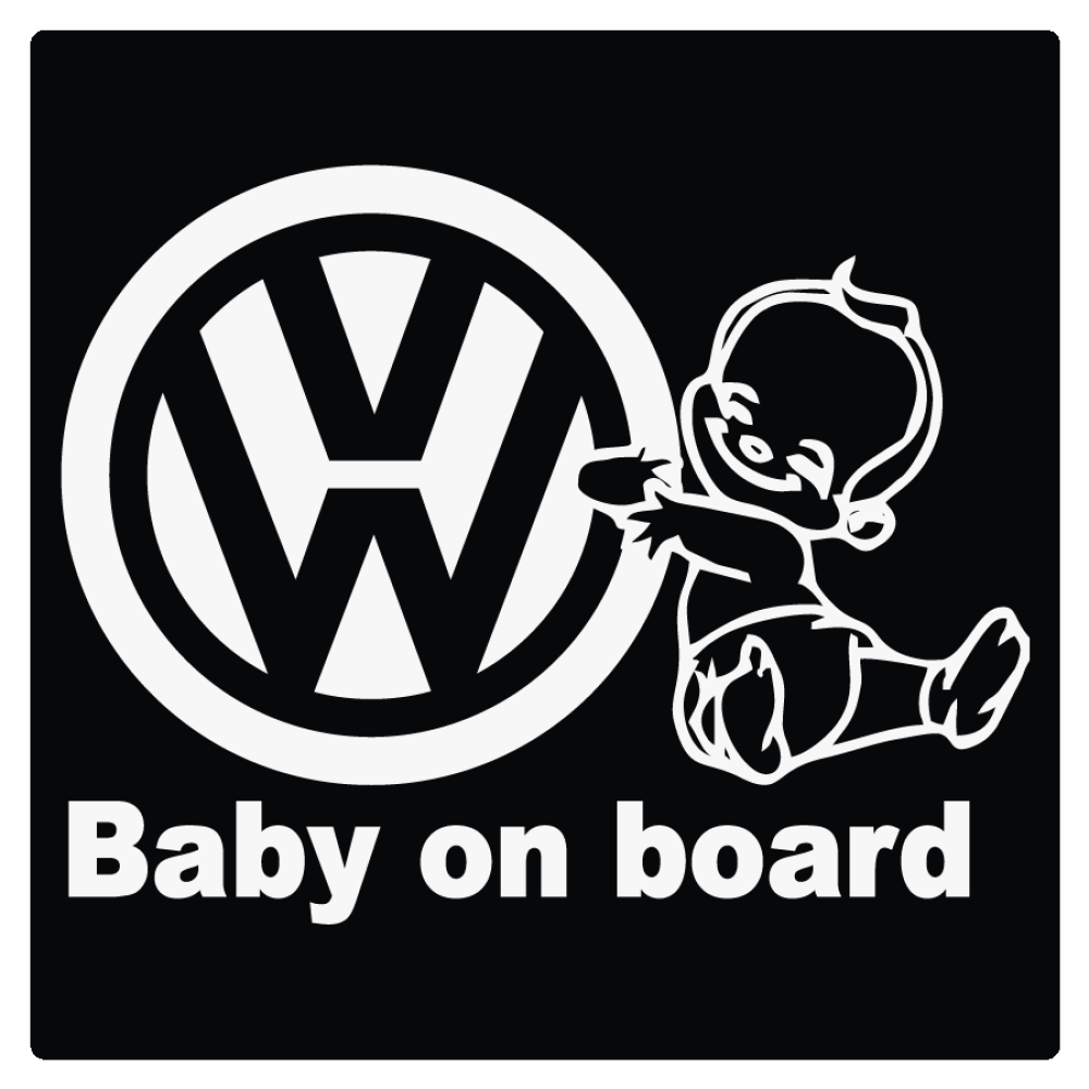 Volkswagen baby on board
